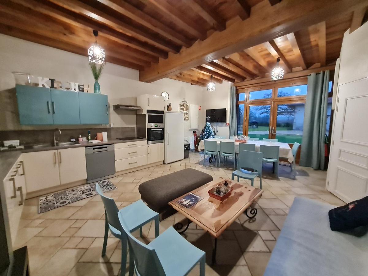 הוילה Saint-André-sur-Vieux-Jonc Domaine Du Cuiset -Gite Des Combles מראה חיצוני תמונה