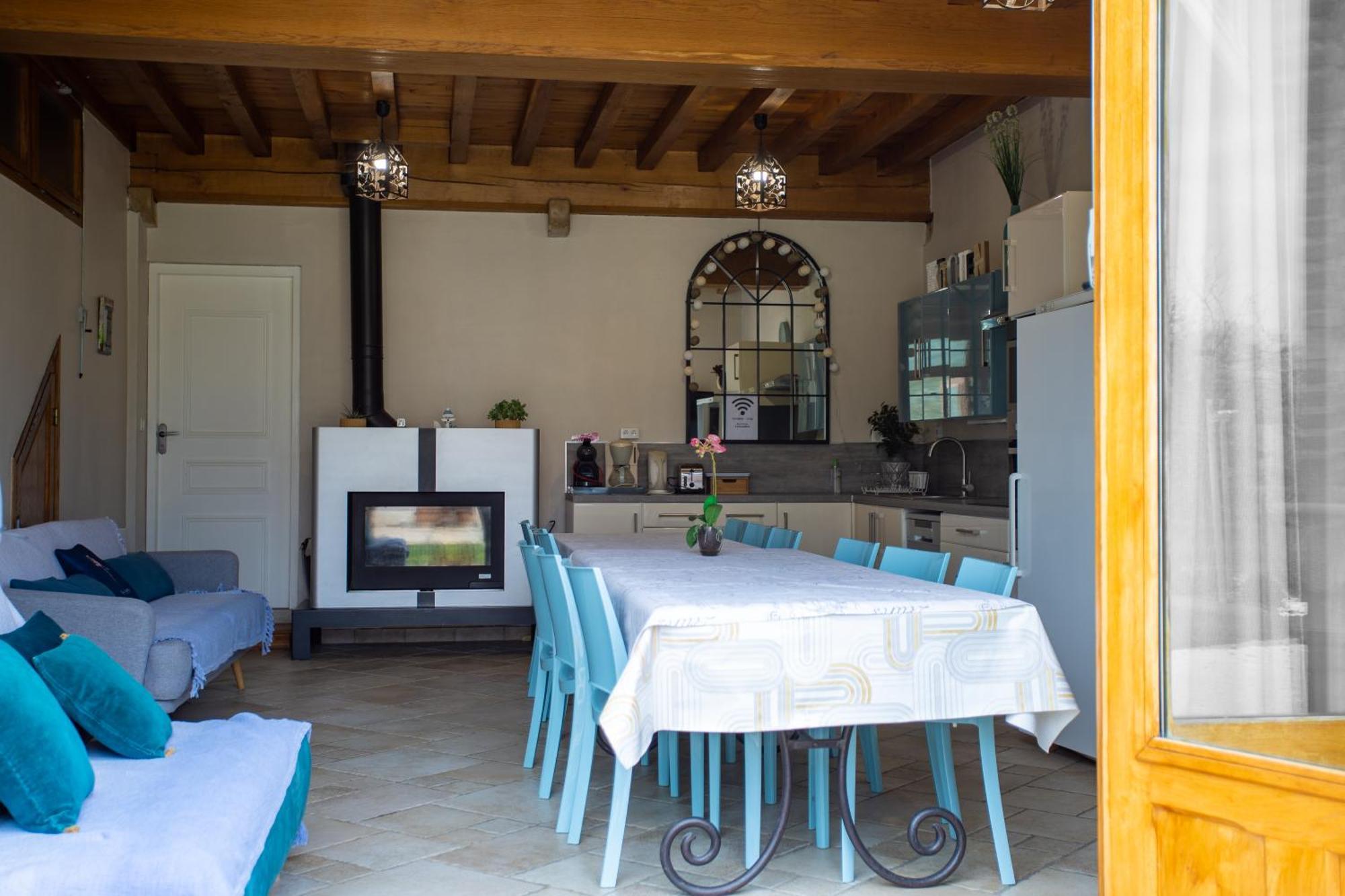 הוילה Saint-André-sur-Vieux-Jonc Domaine Du Cuiset -Gite Des Combles מראה חיצוני תמונה